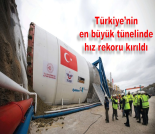 İş Makinası - Türkiye’nin en büyük tünelinde hız rekoru kırıldı Forum Makina